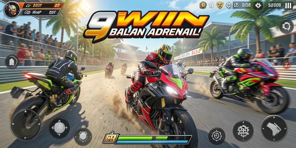 Tampilan antarmuka 9WIN yang menarik dan mudah digunakan.